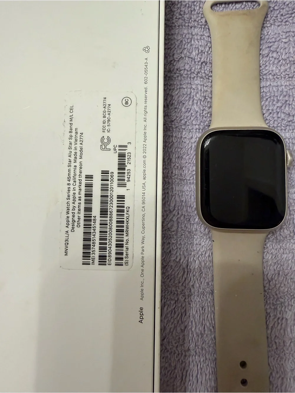 Apple Watch Series 8 45mm GPS